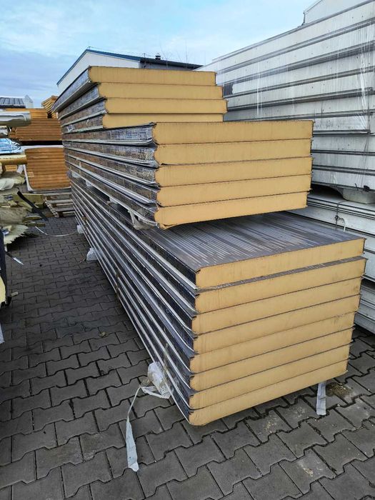 Płyty warstwowe, izolacyjne, obornicki, ścienne, dachowe, garażowe