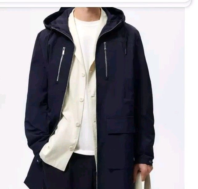 Дощовик Zara Man з водовідштовхувальним капюшоном, розмір L
