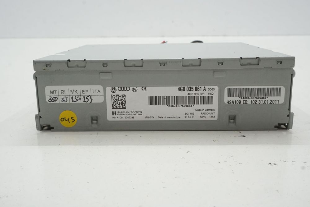 VW TOUAREG 7P 11R TUNER RADIA 4G0035061A