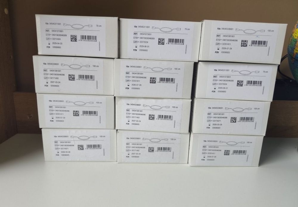 Dren  Accu-Chek  Rapid-D Link 100 mm cena za pudełko  10 sztuk