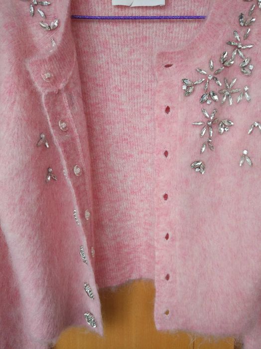 Paco Rabanne H&M мохер S XS кардиган