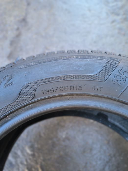 Зимові шини 195/65R15 Michelin + Kleber 4 шт