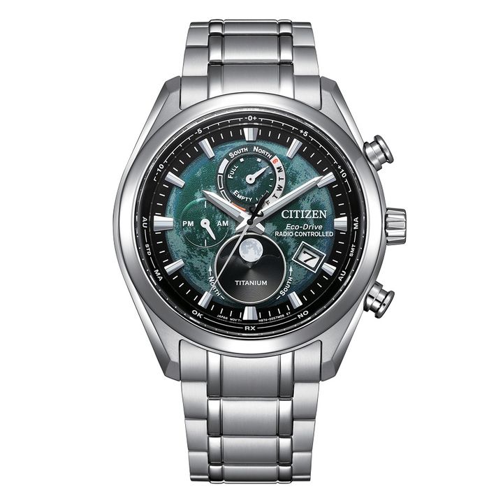 Citizen BY1018-80E  Tsuki-yomi Moonphase Radiocontrolado