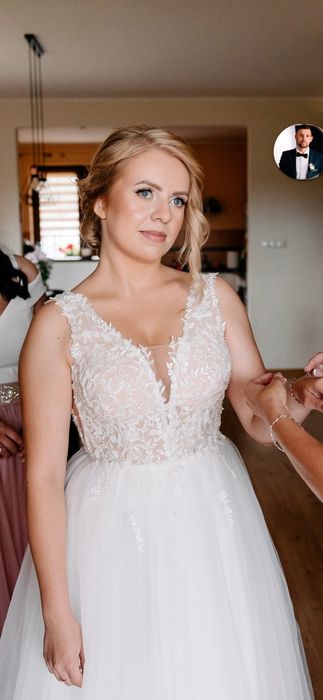 Suknia ślubna jak nowa!