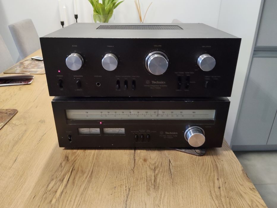 Zestaw Technics Wzmacniacz  SU 7100 K+ Tuner  ST 7300 K Japan