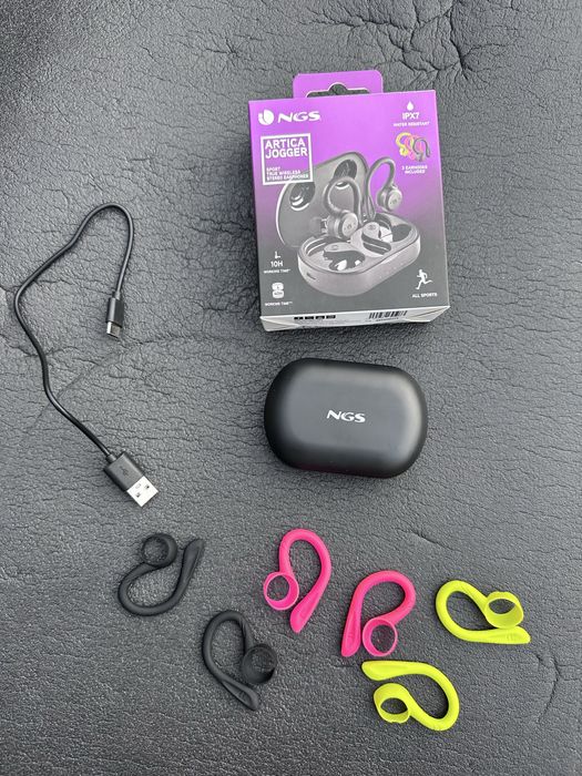 NGS fones de ouvido sem fio Artica Jogger TWS