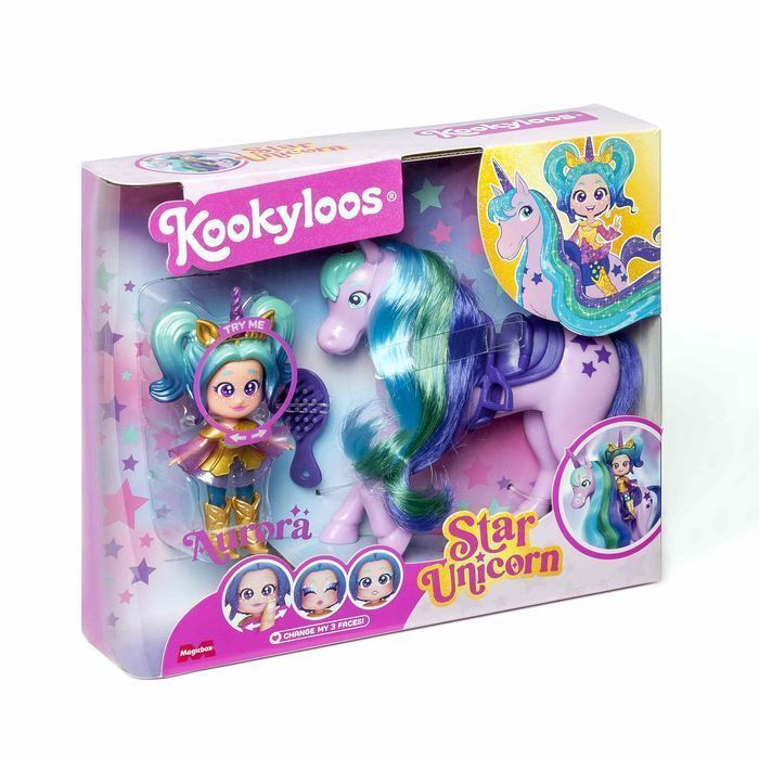 Kookyloos Star Unicorn Magic Box Toys Polska (L) Nowa Nieużywana