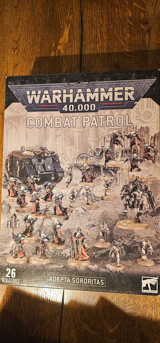 Warhammer 40k Adepta Sororitas Combat Patrol 9ed FOLIA OOP