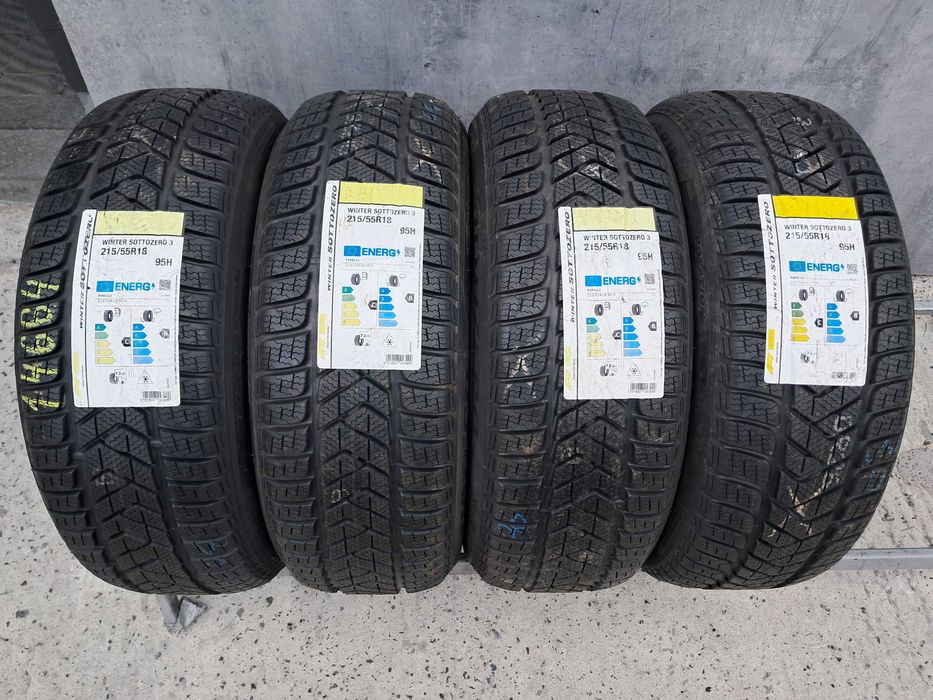 Резина зимова, нова, Pirelli Sottozero 3 215/55 R18 (арт.14664)