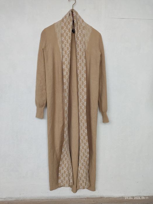 Довгий теплий кардиган