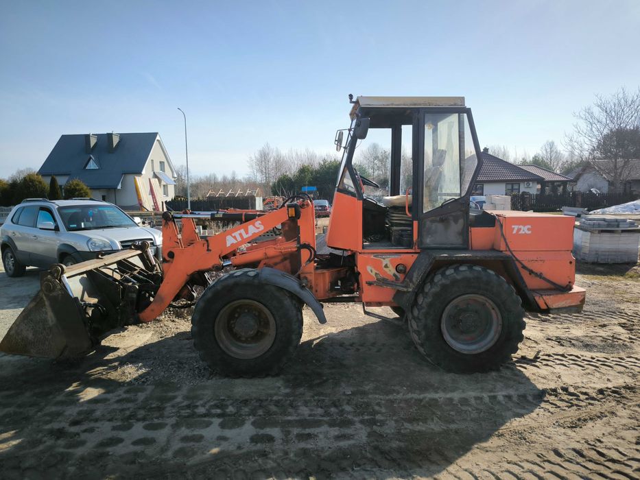 Ładowarka kołowa Atlas  72C – 1 Właściciel od 25 lat! Pełen osprzęt.