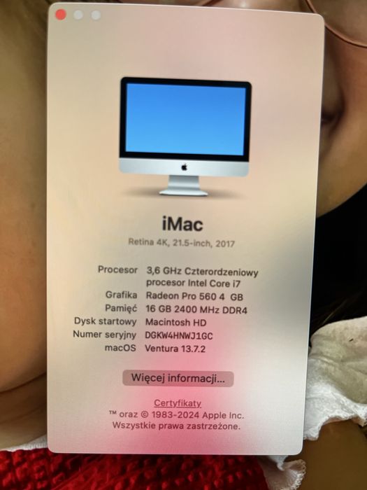 iMac 21,5 4K Retina
