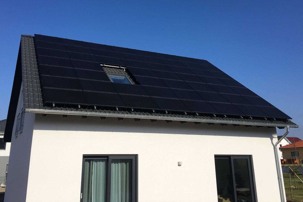 Panel fotowoltaiczny 465W JA SOLAR czarna rama bifacjalny N-TYPE TOPCon