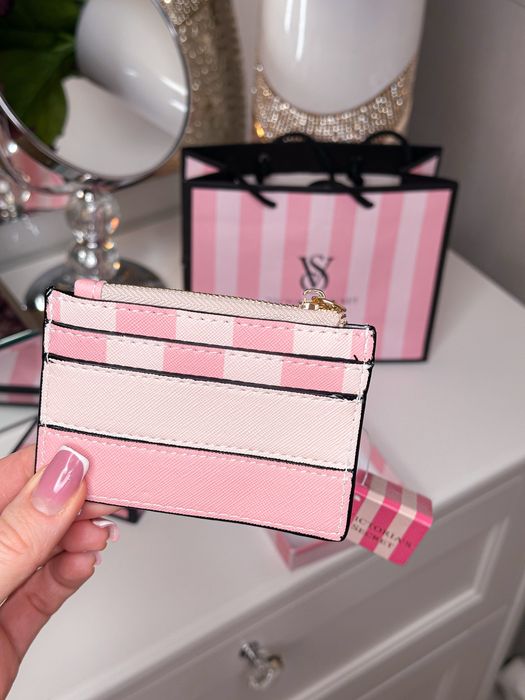 Portfel card holder VS Victoria’s Secret na karty mini portfel brelok
