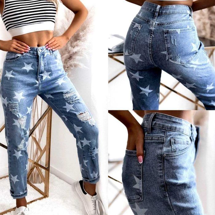 HIT! SPODNIE w gwiazdki XS-XL