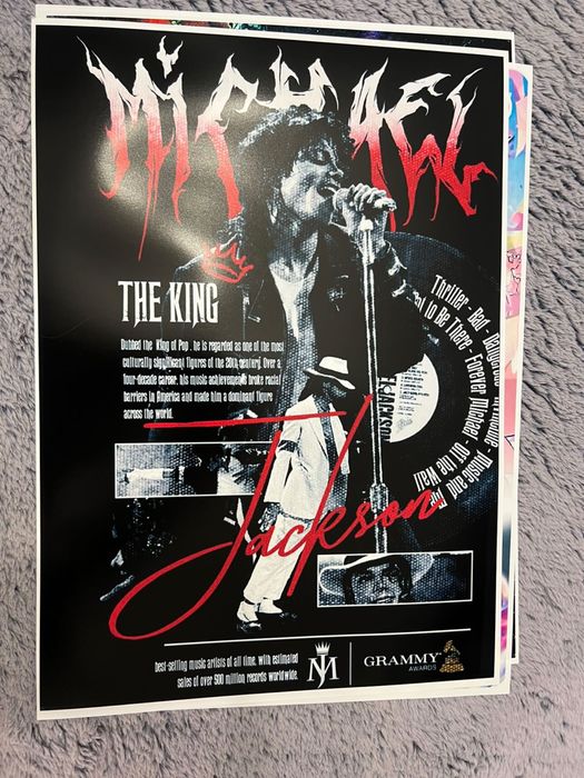michael jackson plakat a3