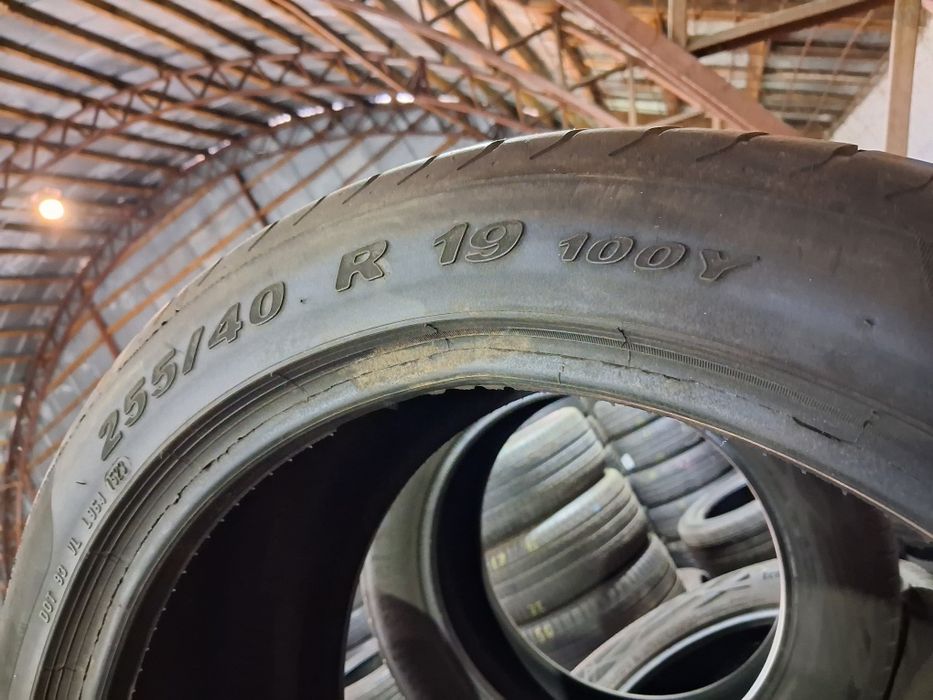 Шини б/у лето 255/40 19 Pirelli Pzero