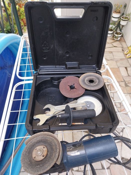 Esmerilhadeira Angular Profissional AEG WSLE 115 electronic