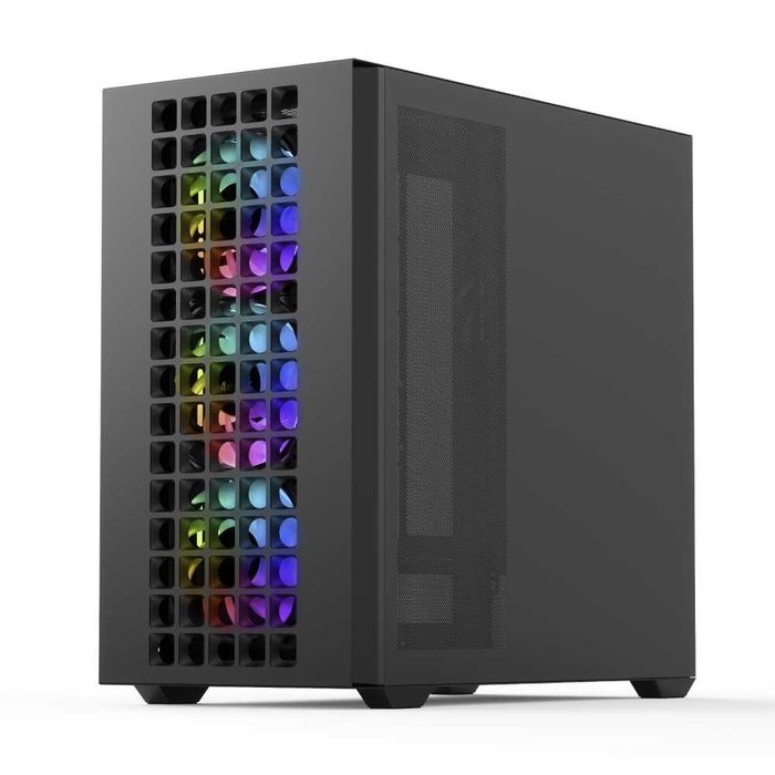 Ціна\якість! Класний mATX корпус з ТОП продувом. 4*120mm A-RGB FAN хаб. Trade-IN