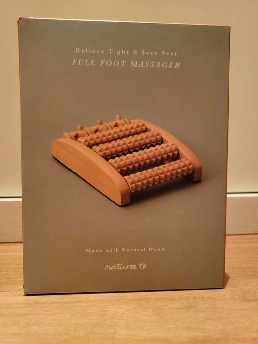Massajador Pés Madeira - Natura (NOVO)