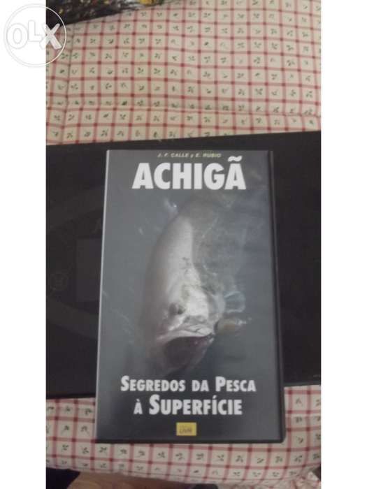 Coleção /37 Cassetes /Vhs / Dasafios / Vida + 1 Achigã + Lote de 4 Dvs