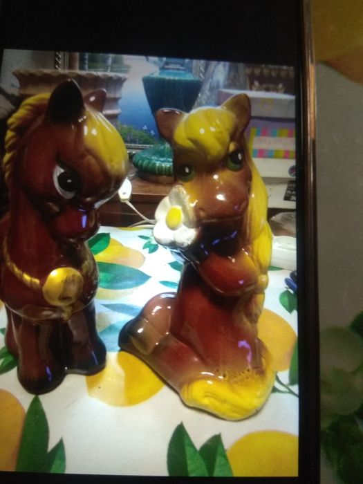 Продам   раритетных Новогодних Лошадок  ,настенные тарелки раритет