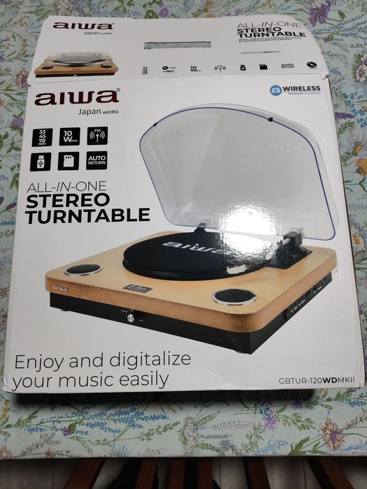 Gira discos Aiwa para peças