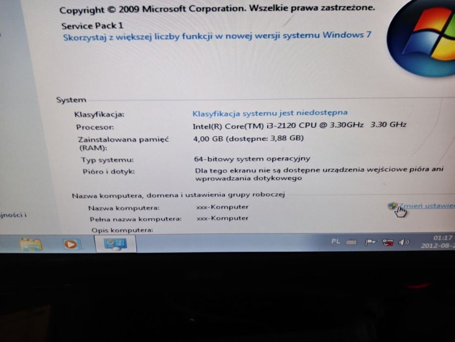 Dell OptiPlex 790 I-3 4GB RAM Dysk 250 gb!!!Okazja