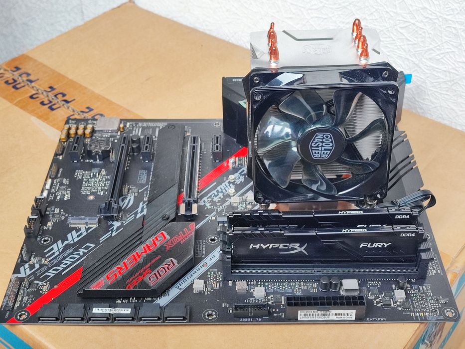 ASUS ROG STRIX B460-H GAMING\Intel 10600KF\16 GB Ram\512 m.2 SSD