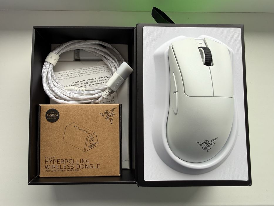 Мишка Razer Deathadder v3 Pro + 8k Dongle
