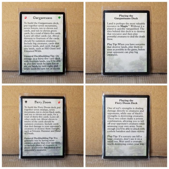 Strategy Cards - Magic the Gathering