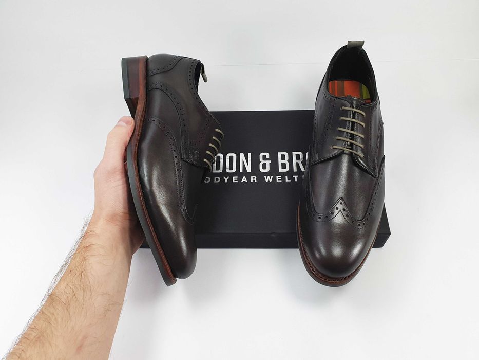 Туфлі чоловічі дербі GORDON & BROS з Німеччини