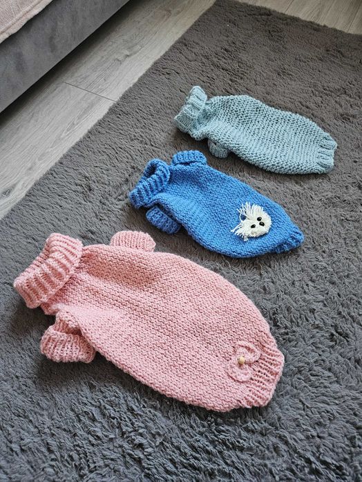 Sweterek ubranko ciepłe dla psa kota na zimę jesień jesienne zimowe