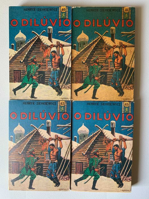 O Dilúvio, de Henryk Sienkiewicz - volumes 1 a 4