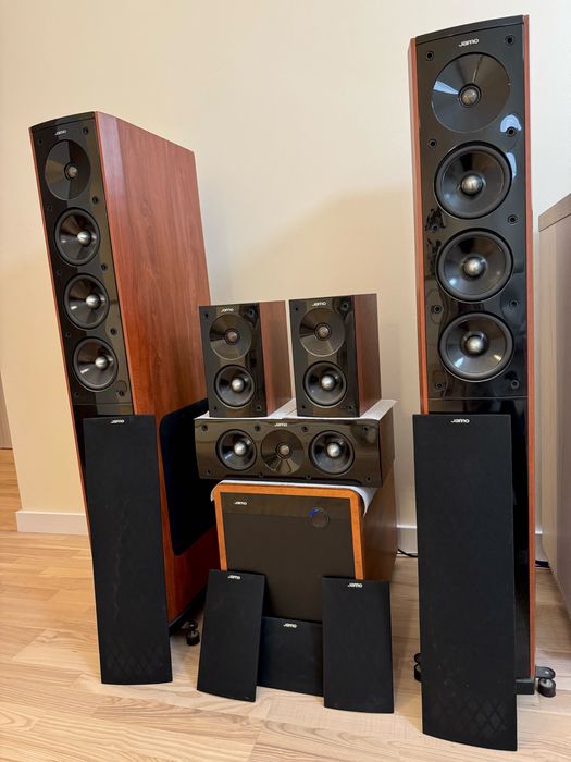 Kino domowe Onkyo: TX-NR709, BD-SP309 + Jamo: S608, S60, SUB300