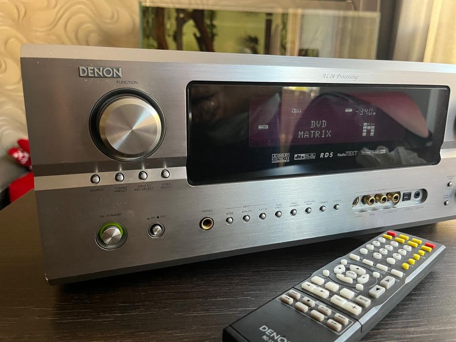 Amplituner 7.1 Denon AVR2805 z pilotem