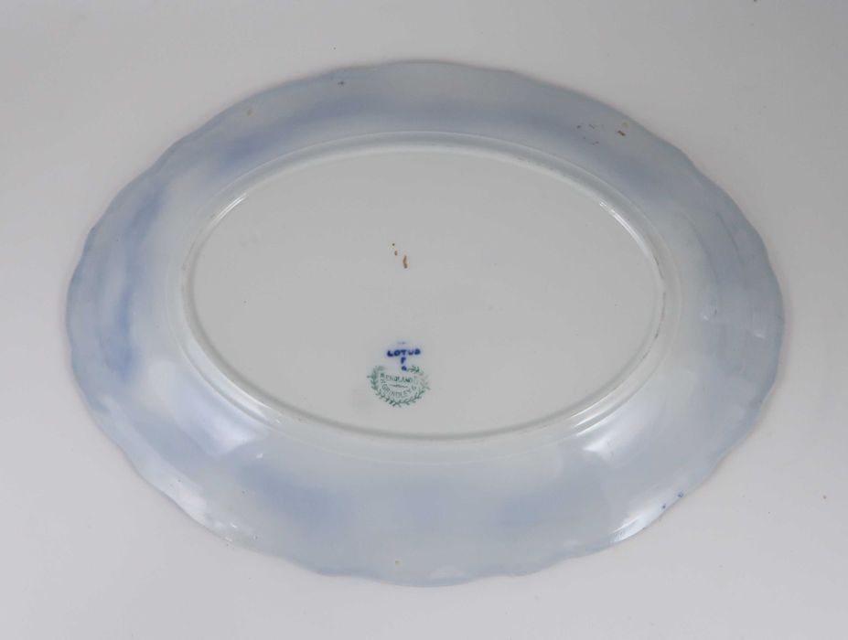 Travessa Lotus Grindley Flow Blue - 30 cm