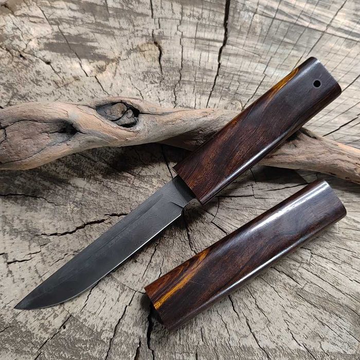 Ножи "Финка" ручной работы, авторские, подарочные. Дамаск, N690, Х12МФ