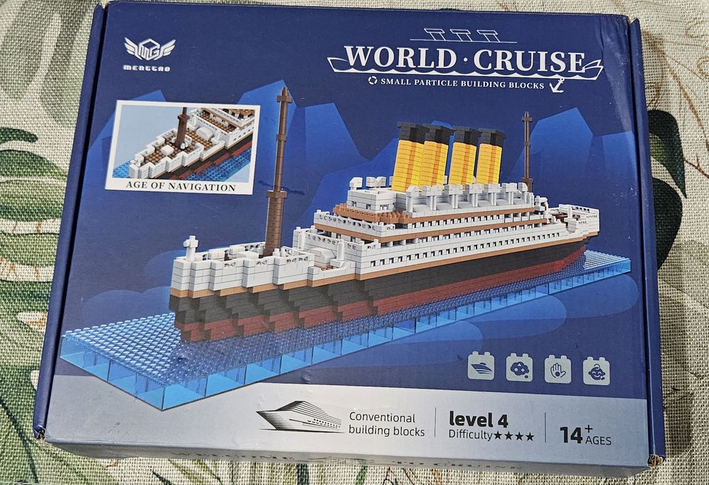 Klocki chińskie mini Menggao World Cruise "Titanic"