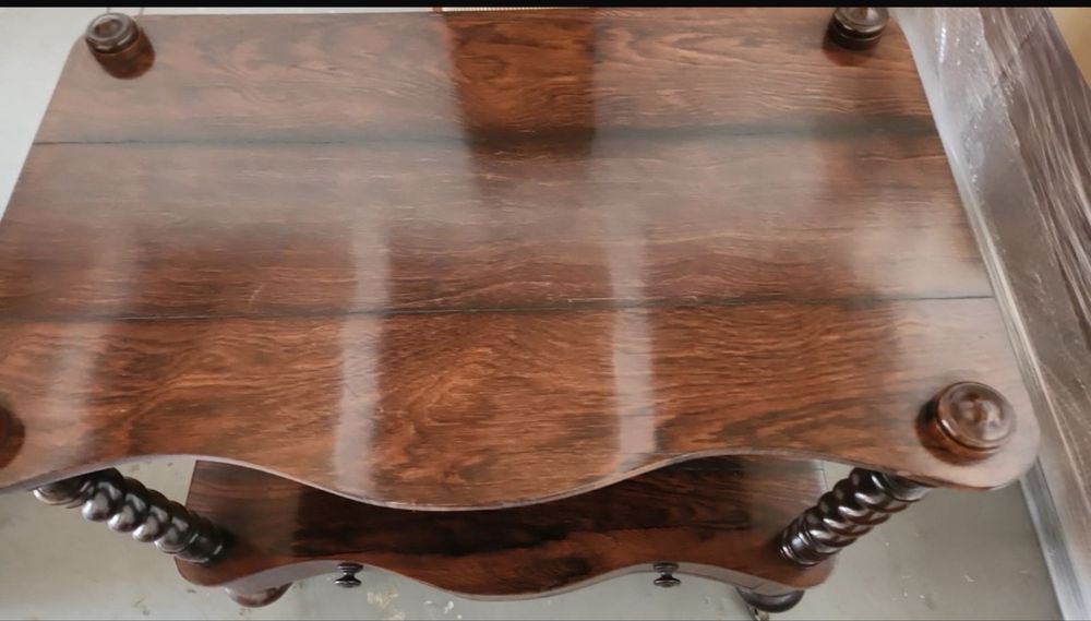 Carrinho-bar antigo em Madeira Maciça