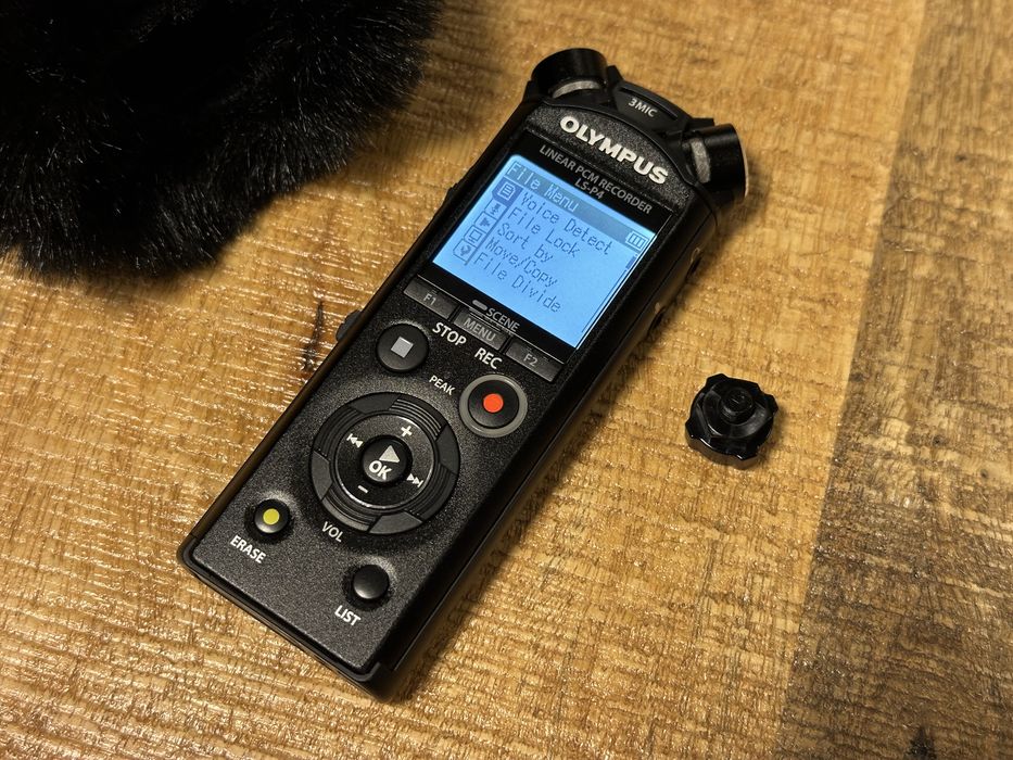 Olympus LS-P4 rejstrator audio, dyktafon, LS P4