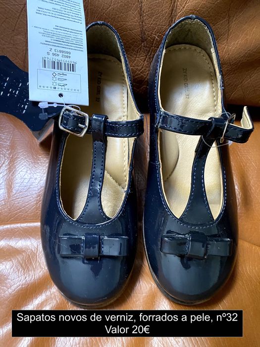 Sapatos Novos Menina (vários modelos e tamanhos)