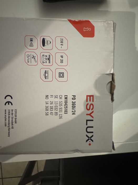 Czujnik ruchu i obecności ESYLUX