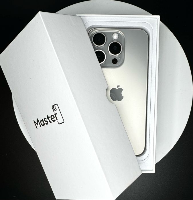 Apple iphone 15 Pro 256gb natural esim jak nowy 100% bat gw 6msc