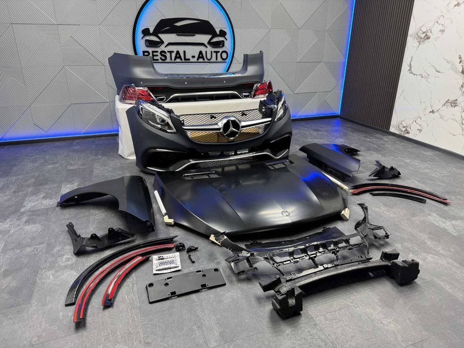 Обвес mercedes ml w166 Комплект рестайлинга в GLE 63 AMG