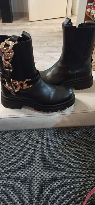 Buty botki nowe czarne