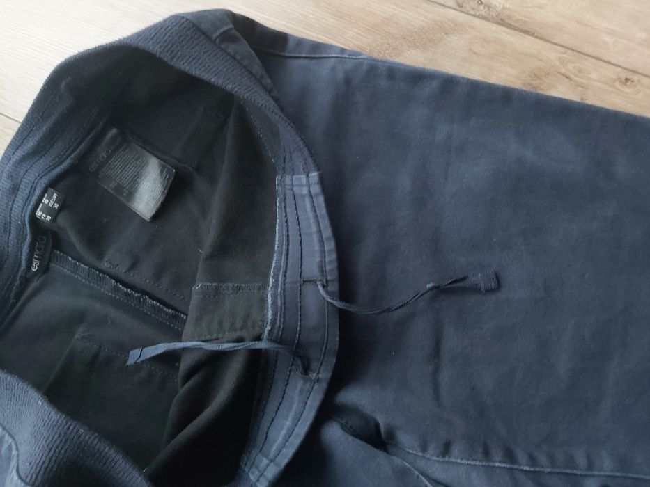 Granatowe rurki, legginsy typu jeans rozm M /L