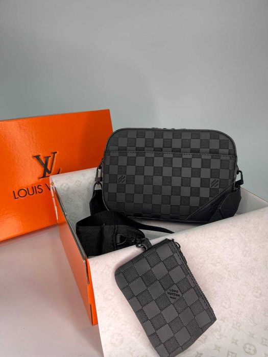 Сумка мужская Louis Vuitton LV через плечо, сумка мессенджер Луи