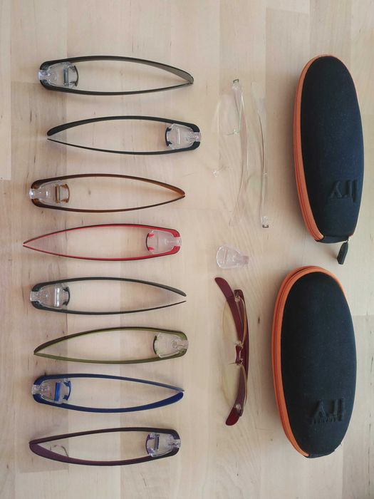 Hastes para óculos Try Change