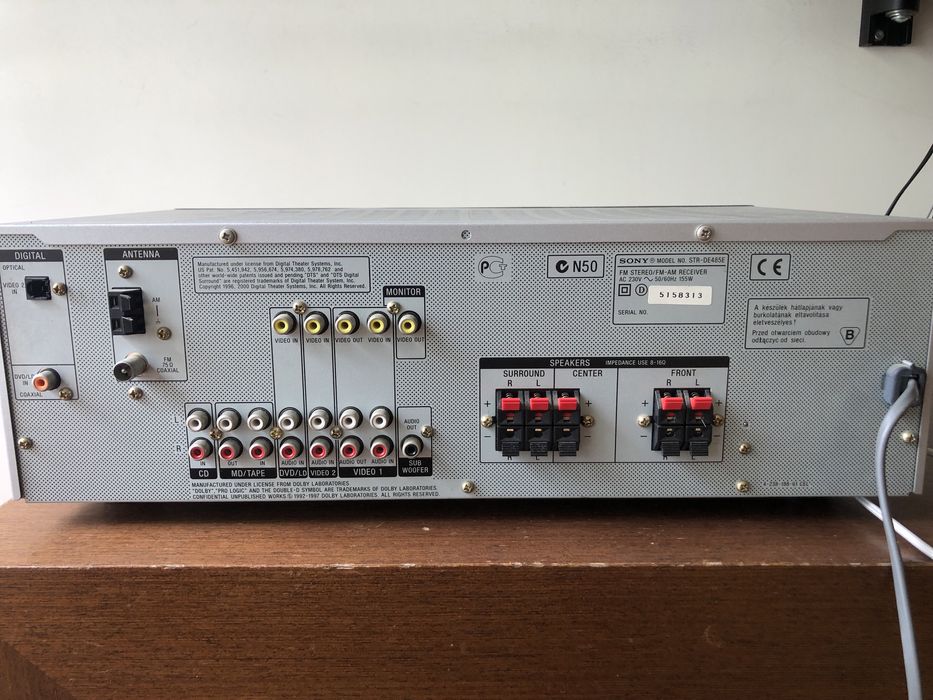 Sony Digital dts Surrond